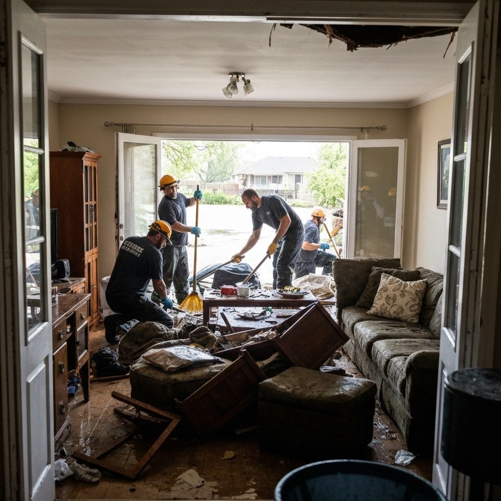 FLOODING CLEAN UP