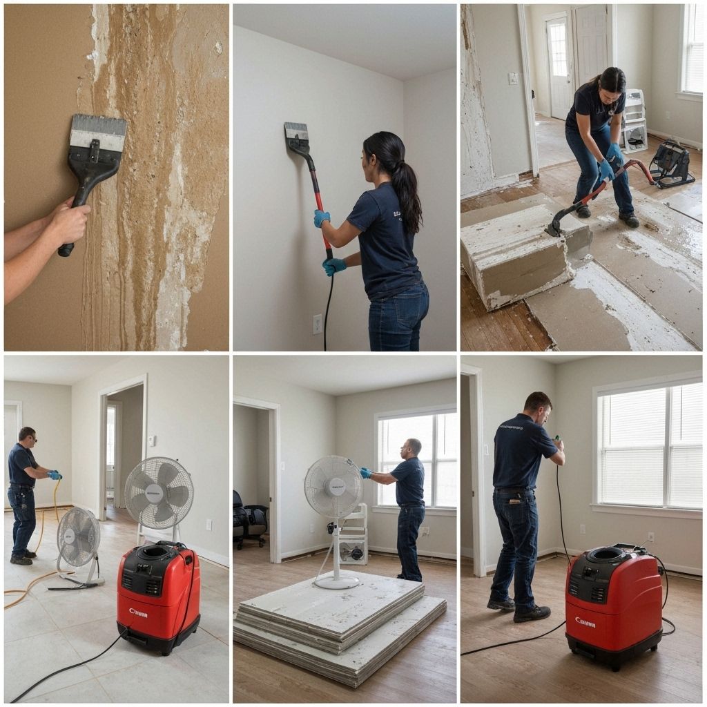 WATER DAMAGE REMEDIATION
